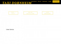 taxi-dornheim.de Webseite Vorschau