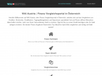 wai-austria.at Webseite Vorschau