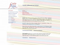 fototypo.de Webseite Vorschau