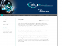 ifu-kis.de Webseite Vorschau