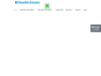 health-comm.de Webseite Vorschau