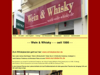 world-wide-whisky.de Webseite Vorschau