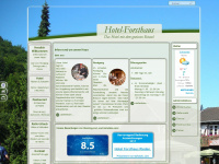 hotel-forsthaus.com Webseite Vorschau