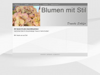 blumenmitstil-online.de Webseite Vorschau