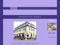 blumenstudio-andrea.de Webseite Vorschau