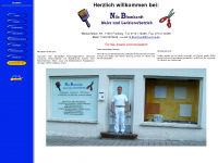 blumhardt-maler.de Webseite Vorschau