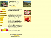 blummerhof.com Webseite Vorschau