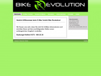 bikerevolution.de Webseite Vorschau