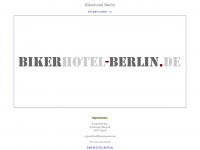 bikerhotel-berlin.de Webseite Vorschau