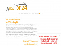 bikeshop24.net Webseite Vorschau