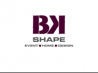 bk-shape.de Webseite Vorschau