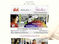 bk-wolle.de Webseite Vorschau