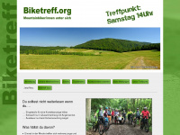 biketreff.org Webseite Vorschau