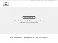 bkr-ingenieure.com Webseite Vorschau