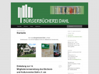bkv-dahl.de Webseite Vorschau