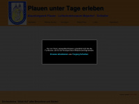 besucherbergwerk-plauen.de Webseite Vorschau