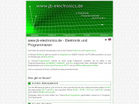 jb-electronics.de Webseite Vorschau