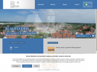 blaufelden.de Webseite Vorschau