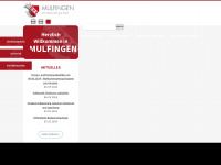 mulfingen.de Webseite Vorschau