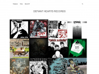 defiant-hearts.com Webseite Vorschau