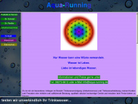 aqua-running.de Webseite Vorschau