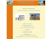 bl-wunschhausdesign.de Webseite Vorschau