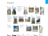 bla-architekten.com Webseite Vorschau
