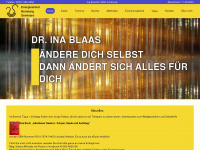 blaas.eu Webseite Vorschau