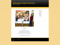 bildergalerie-schiemann.de Webseite Vorschau