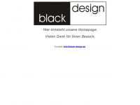 black-design.de Webseite Vorschau