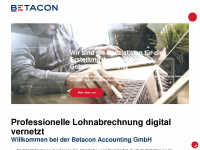 betacon.de Webseite Vorschau