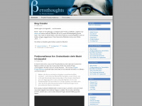 betathoughts.wordpress.com Webseite Vorschau