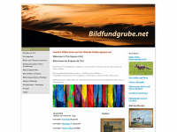 bildfundgrube.net Webseite Vorschau