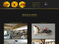 blackandgold-design.de Webseite Vorschau