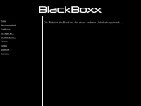 blackboxx-music.com Webseite Vorschau