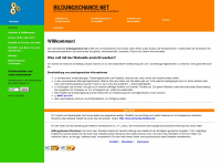 bildungschance.net Webseite Vorschau