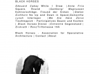 blackhorses.de Webseite Vorschau