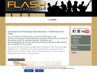 flash-music.at Webseite Vorschau