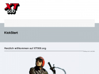 xt500.org Webseite Vorschau