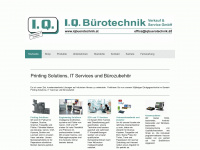 iqbuerotechnik.at Webseite Vorschau
