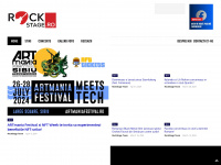 rockstage.ro Webseite Vorschau