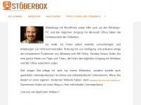 stoeberbox.de Webseite Vorschau