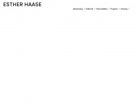 estherhaase.com Webseite Vorschau