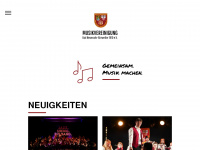 musikvereinigung-aw.de Webseite Vorschau