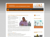 betriebseinrichtungen-lenz.de Webseite Vorschau