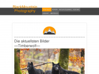 blackmountain-photography.de Webseite Vorschau
