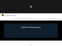 billard-cafe-insel.de Webseite Vorschau