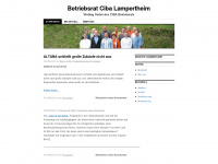 betriebsratciba.wordpress.com Webseite Vorschau