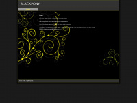 blackpony.de Webseite Vorschau
