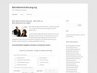 betriebsversicherung.org Webseite Vorschau